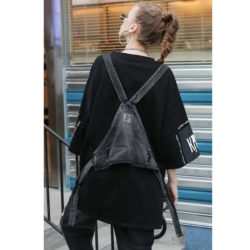 High Street уличная одежда с круглым вырезом 2 шт. футболки с короткими рукавами хлопковая Футболка асимметричные топы с рукавами летучая мышь для женщин Yalabovso Z30