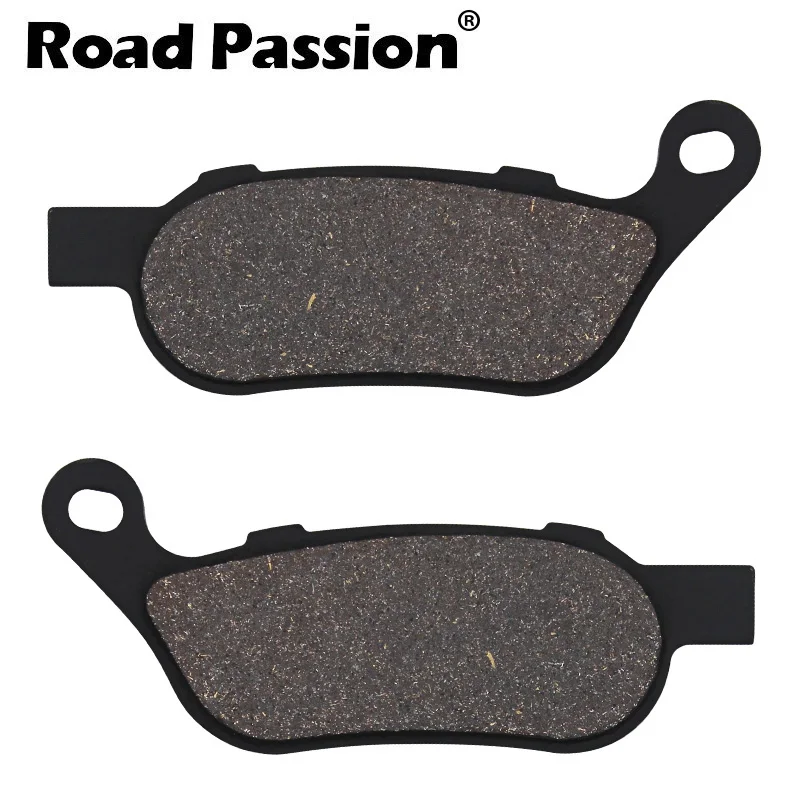 

Motorcycle Rear Brake Pads for Harley FDXLS Low Rider S 2017 FXDF Fat Bob 2008-2017 FXSTB Night Train 2008 2009