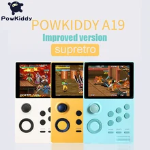 POWKIDDY A19 Pandora's Box Android supretro портативная игровая консоль ips экран Встроенный 3000+ игры 30 3D игры WiFi скачать