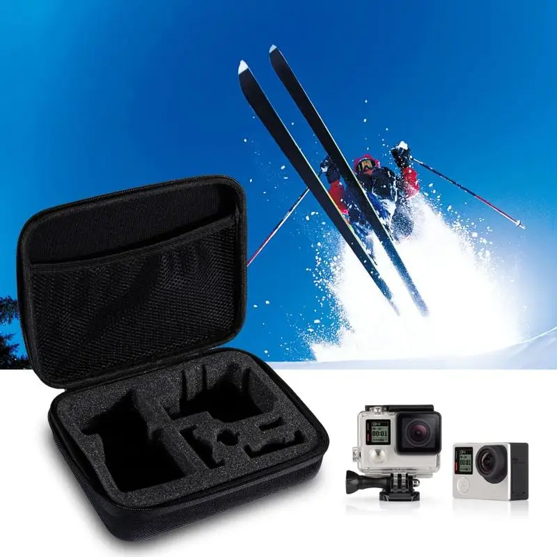 Портативный эва водонепроницаемый твёрдый чехол коробка сумка для GoPro Hero HD 4 3+ 3 2