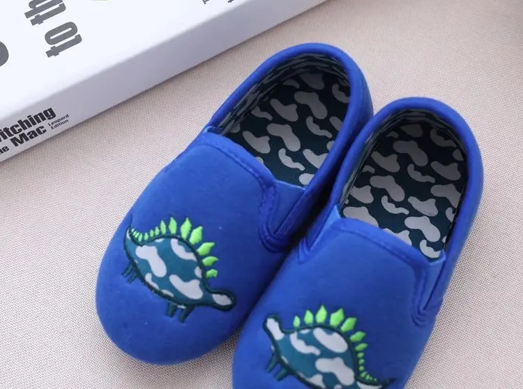 child shoes girl Autumn Winter Boys Cotton Fabric Home Shoes Children Cute Dinosaur Floor Slippers Kids Anti-slip Sock Shoes Indoor Warm Slippers girls shoes