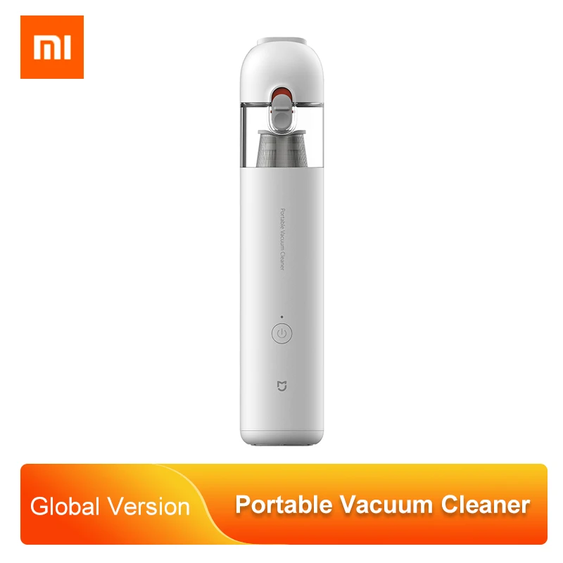 Original xiaomi mijia handheld aspirador de pó portátil acessível versão da ue casa carro aspirador 120w super forte sucção vácuo