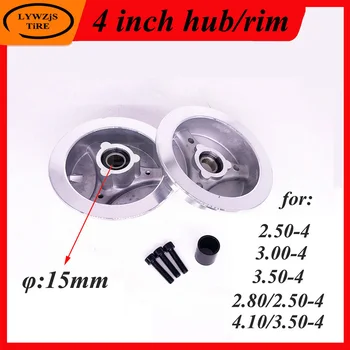 

4 Inch Hub Aluminum Alloy Wheel Rim for MIni Motorcycle Electric Scooter ATV 4.10/3.50-4 3.00-4 2.80/2.50-4 Wheel Rim