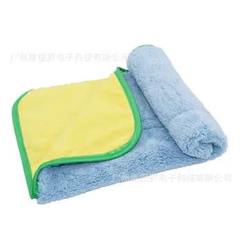 

Car Wash Coral velvet fiber cleaning towel automobile and motorcycle accessories repair sponge rag brush tool