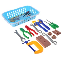 11 шт. долговечная детская набор инструментов, ролевая игра инженерное сооружение, аксессуары, инструменты для ремонта мастерской