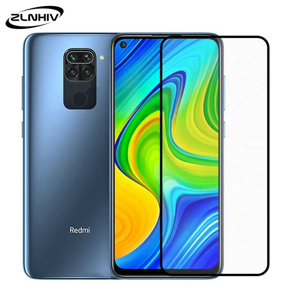 Zlnвич 9D полное покрытие для xiaomi redmi 10X pro закаленное стекло Защита экрана телефона