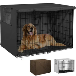 Housse de niche pour chien, 210D, Oxford, étanche à la poussière, Durable, pour l'extérieur, pliable, accessoire universel 
