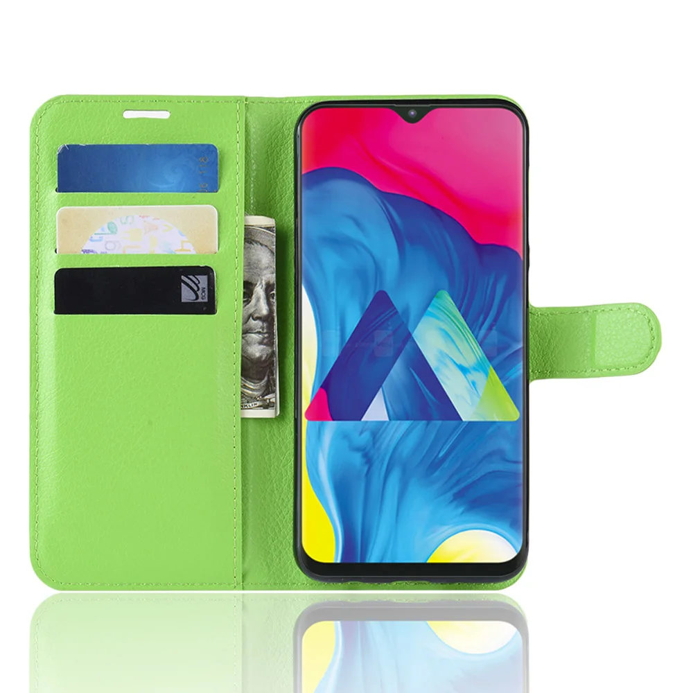 Чехол для телефона SAMSUNG Galaxy M10 M20 Флип PU кожаный чехол для SAMSUNG M20 M10 кошелек сумка для смартфона чехол Coque Funda