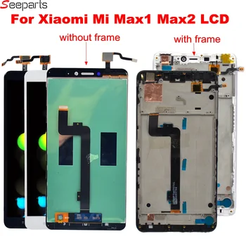 

New 6.44" LCD for Xiaomi Mi Max LCD Display Touch Screen Digitizer Replacement Parts For Xiaomi Mi Pro MI Max 2 LCD With Frame