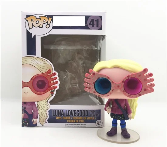 Funko POP аниме Харри Поттер Северус Снейп, луна, Добби, Рон Уизли проф фильм экшн-фигурка коллекция детские игрушки - Цвет: with box 41