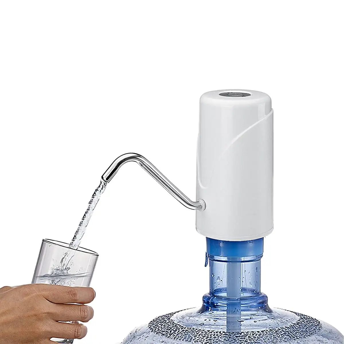 

USB Fast Charging Electric Automatic Water Pump Dispenser Portable Drinking Bottle with Button Switch for Home Office Kitchen