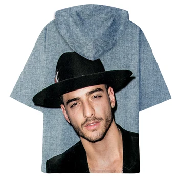 

Brand Fashion Design Maluma Colombian singer and songwriter Cool 3D Hoodies Short Sleeve T-shirt Singer Men/Woman Short Sleeve