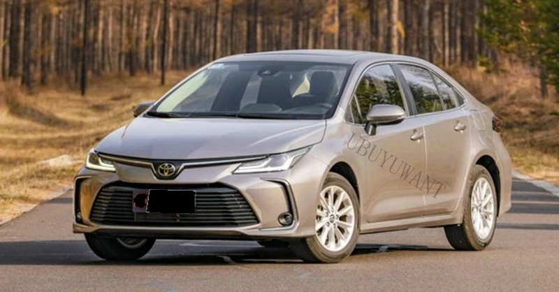 Для Защитные чехлы для сидений, сшитые специально для Toyota Corolla Автомобильный задний противотуманный светильник Coiver отделка ABS Хром Внешний туман светильник для укладки 2 шт./компл