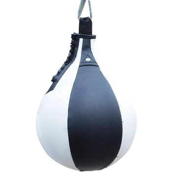 

Boxing Speed Ball Pear Shape PU Speed Bag Boxing Punching Bag Swivel Speedball Exercise Fitness Training Ball