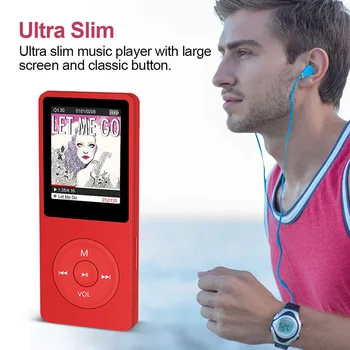 

Sports MP3 Player Recording Pen with E-book Reading Picture Browsing FM Radio Function LFX-ING