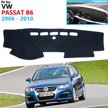 

Dashboard Cover Protective Pad for Volkswagen VW Passat B6 2006~2010 3C Accessories Dash Board Sunshade Carpet Anti-UV Dashmat