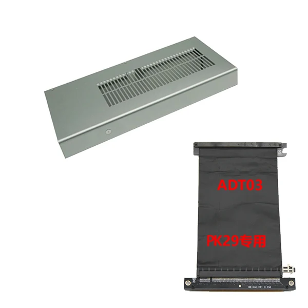 K29 ADT03 A4 ультратонкий алюминиевый шасси для htpc 4 см толщина поддержка графика офисные игры видео компьютерный чехол PK29 K29 - Цвет: K29 ADT03