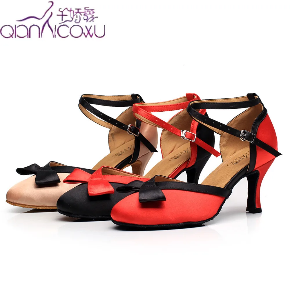 $23.11 Stye Jazz Salsa Ballroom Latin Dance Shoes For Dancing Women Professional Female High Heels Pum