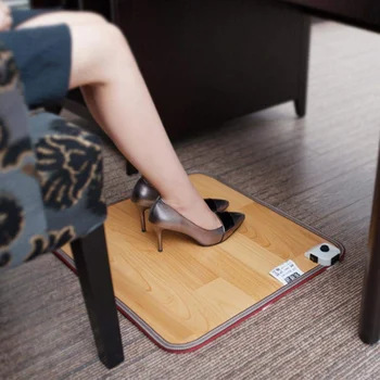 

Fast Heating 9 Gear For Home Office,Adjustable Electric Heating Pad For Feet Waterproof Carbon Crystal Heated Foot Warmer Mat