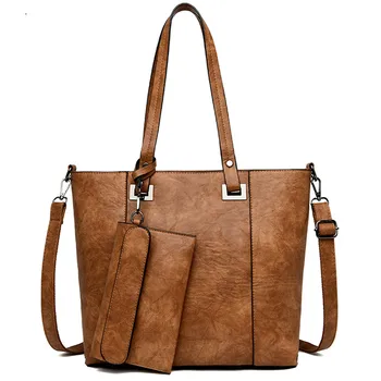 

2020 Luxury Big Handbags Women Bags Designer Casual Top Handle Bag for Women Large Capacity Tote Shoulder Bag Leather Handbag