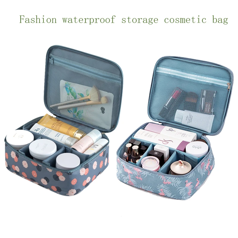 High Quality Travel Cosmetic Bag Convenient Waterproof Travel Storage Accessories Ladies Multifunctional Portable Cosmetic Bag