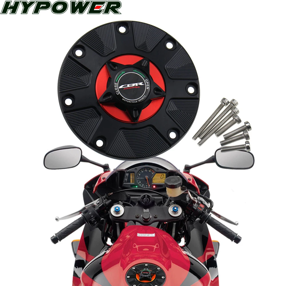 Protezione Leve E Manopole Per Honda CBR600RR 2003-2007 - In Alluminio Rosso, Antiruggine - Foto 13