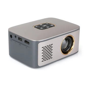 

SD40 LCD Projector HDR10 LED 1080P Home Theater 500 Lumens 1000:1 Contrast Ratio with HD USB Port with Stereo Speakers