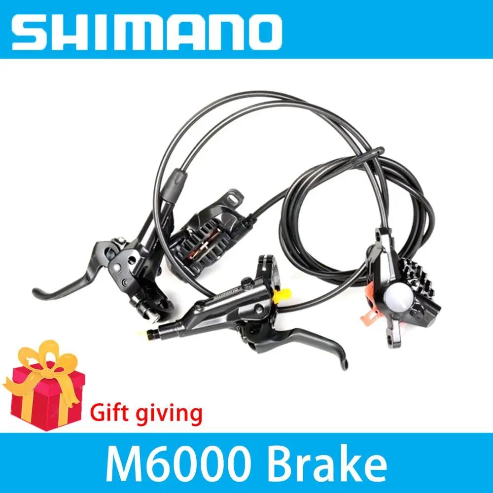 

SHIMANO DEORE M6000 Brake Mountain Bikes Hidraulic Disc Brake MTB BR BL-M6000 DEORE Brake 800/1500 Left & Right