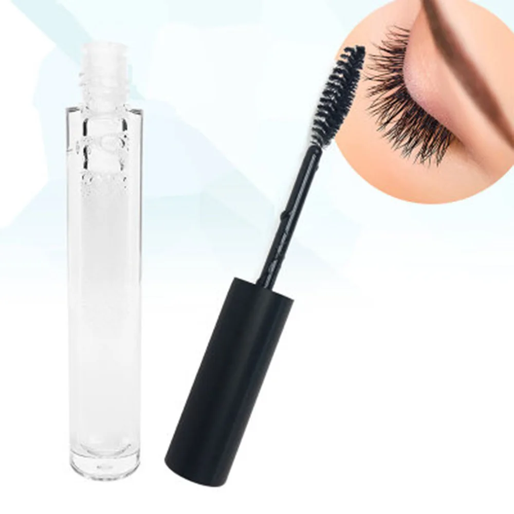 

Portable Empty Black Eyelash Tube Mascara Cream Vial/Container Fashionable Refillable Bottles 10ml Makeup Tool Accessories