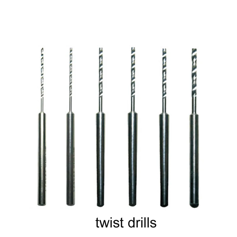 Высокоскоростные стальные спиральные сверла для бурения твердого наушника