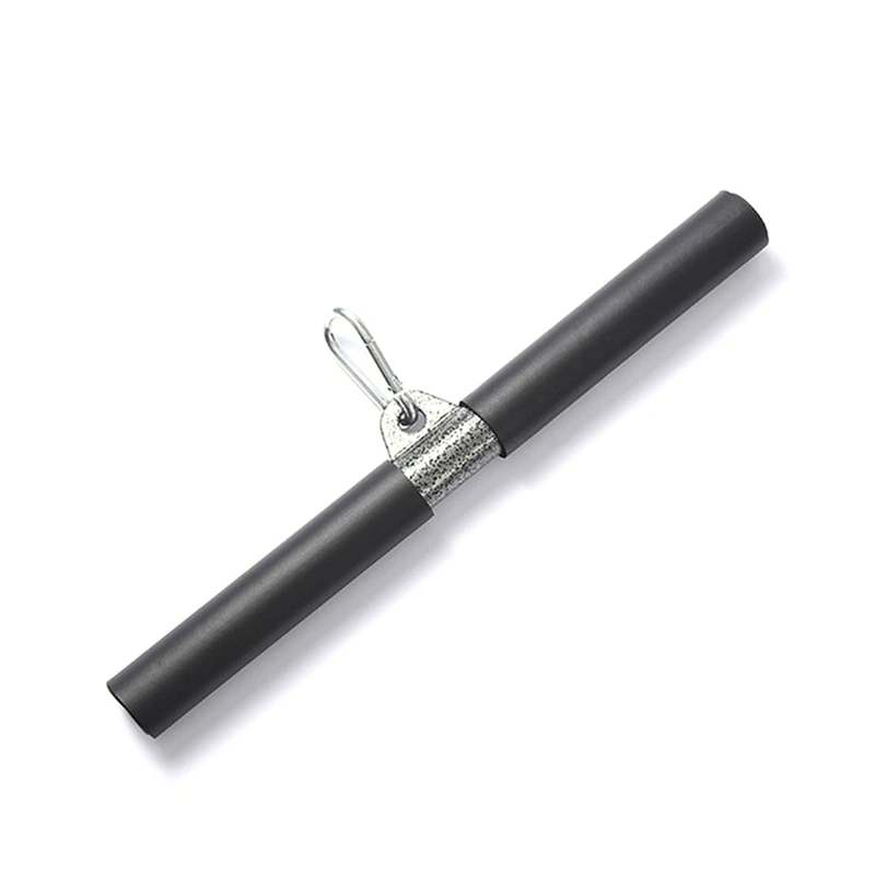 LAT Pull Down Bar Cable Machine Attachment Fitness Straight with Rubber Handle for Home Gym Muscle | Спорт и развлечения