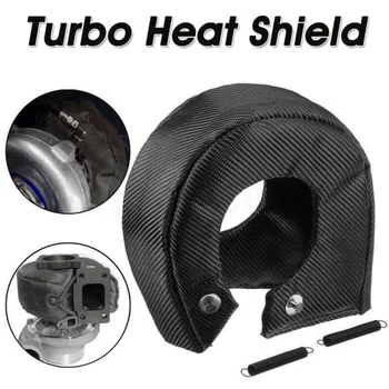 

Black Turbine Sleeve High Temperature Insulation Cover Protective Pemium Glass Fiber T4 Turbine Heat Shield