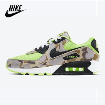 

Nike Air Max 90 "Green Camo" Nike classic retro sports air cushion running shoes men and women sizes 36-45