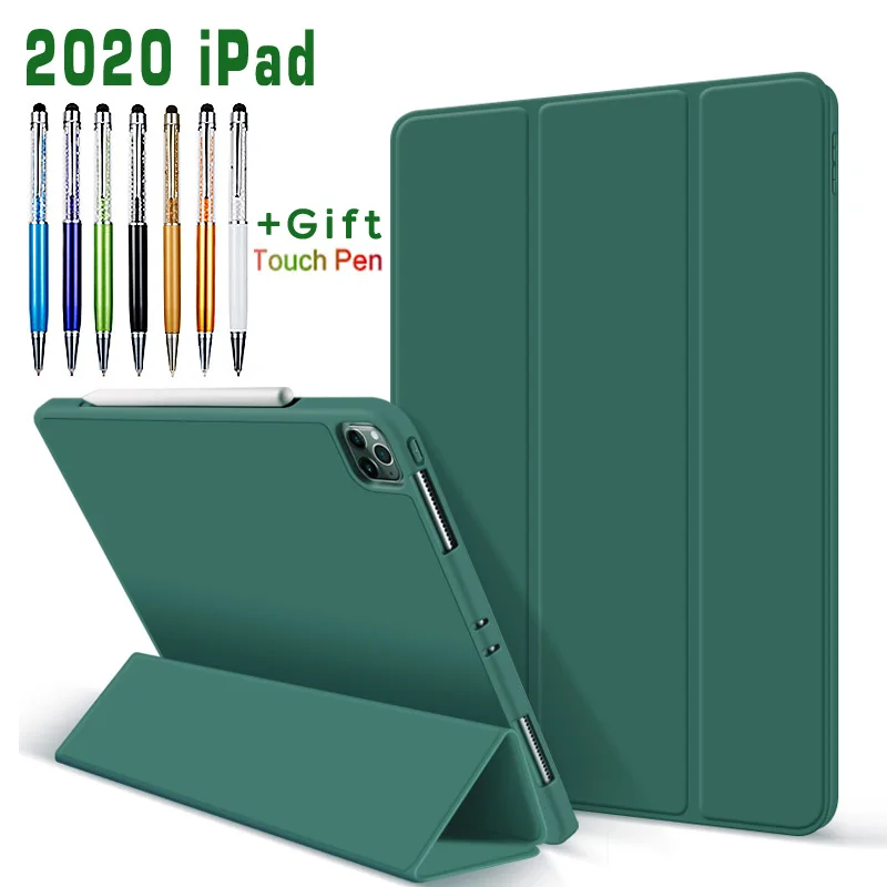 Чехол из ТПУ для iPad Pro 12 9 2020 4 го поколения 11 2 чехол искусственной кожи