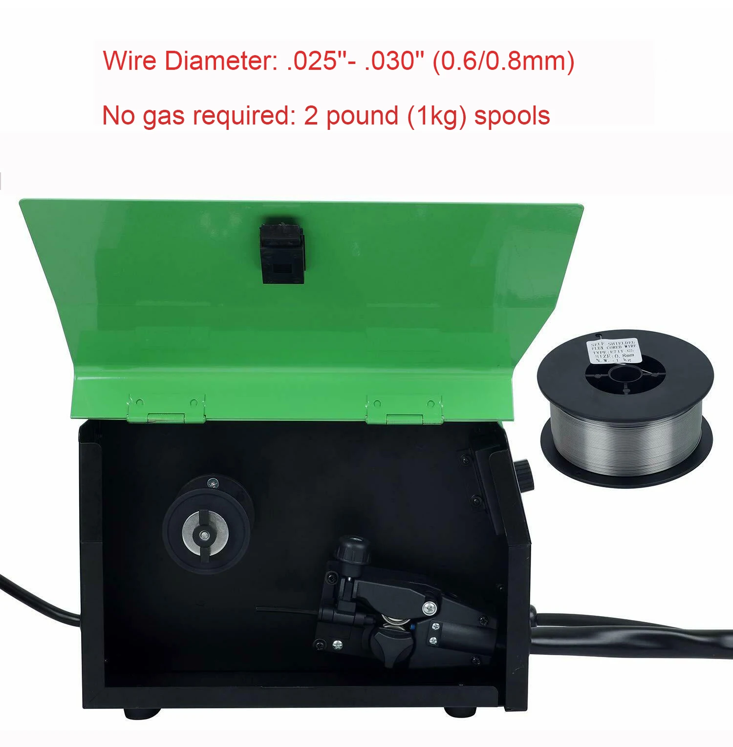 Equipo de soldadura REBOOT MIG 120 220V soldadura de acero sin Gas