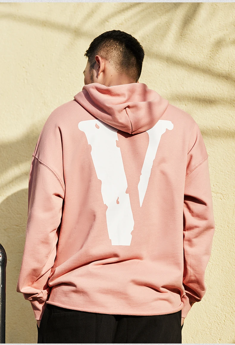 Vlone Hoodies Sweatshirts 21ss Big V 
