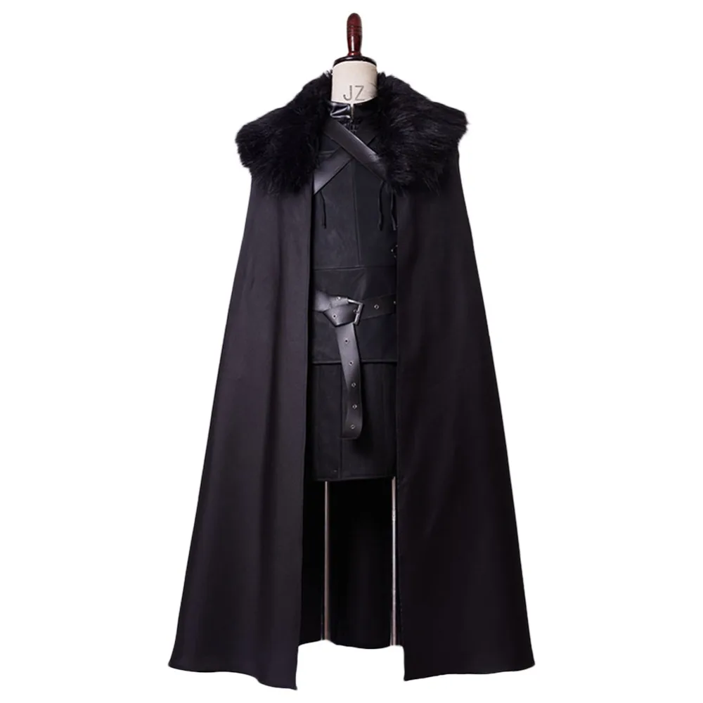 

(In Stock) Jon cosplay Snow Costume Adult Men Outfit Suit Halloween Carnival Cosplay Costume