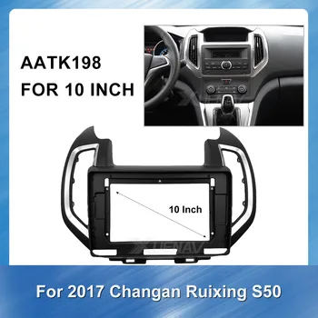 

10" Dvd Frame Install Face Panel Dash Mount Installation Dashboard Car Radio Multimedia fascia For Changan Ruixing 2017 Stereo