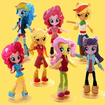 

My Little Pony Toys Dolls Action Figure Set Friendship Is Magic Twilight Sparkle Rainbow Dash Dolls kids Christmas Gifts