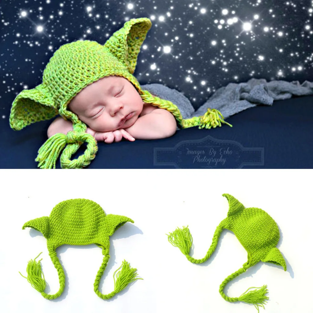 COMPUDA 2020 Baby clothes Newborn Crochet Knit Costume Photo Photography Prop Hat Trousers Photograph Set Outfits | Игрушки и хобби