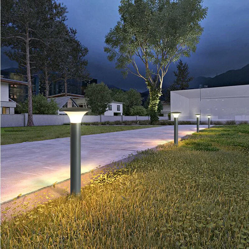 (WECUS) Outdoor lawn lights, waterproof park street lights, aisle/corridor lamps, 80cm Sales, E27 lamp holders