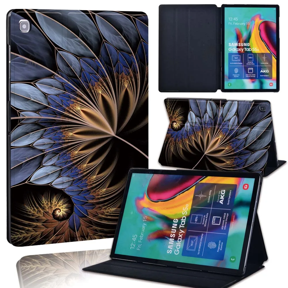 Capa de couro para tablet, para samsung