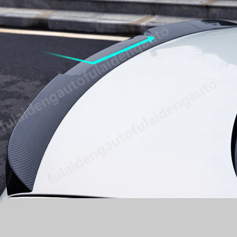 For Mazda 6 M6 Atenza- New Carbon fiber ABS Rear Trunk Spoiler Lip Wing car styling accessories