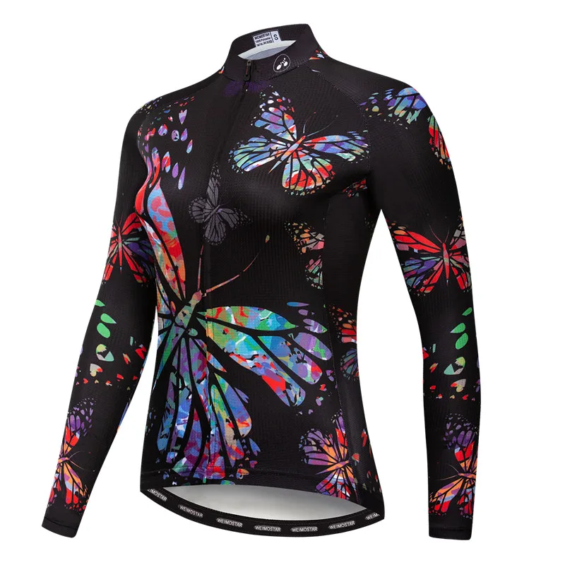 Осенняя Женская одежда для велоспорта, Джерси с длинными рукавами, рубашка для езды на велосипеде, верхняя одежда для горного велосипеда, Весенняя профессиональная, командная, велосипедная одежда - Цвет: Model 14