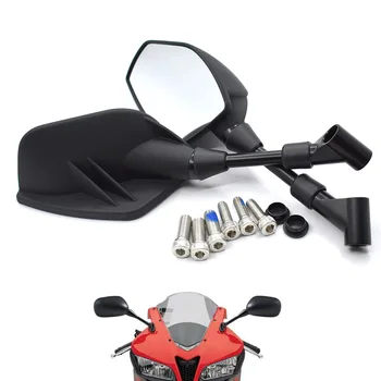 

Universal 8mm 10mm motorcycle rearview mirror black side mirror FOR Honda CB400 CB500F CB500X CB599 CB600/F CB650F CB1000