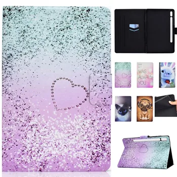 

For Samsung Galaxy Tab S7 11 Inch SM-T870 SM-T875 2020 Magnetic Stand Tablet Cute Cartoon Cover for Tab S7 11inch T870 T875 Case