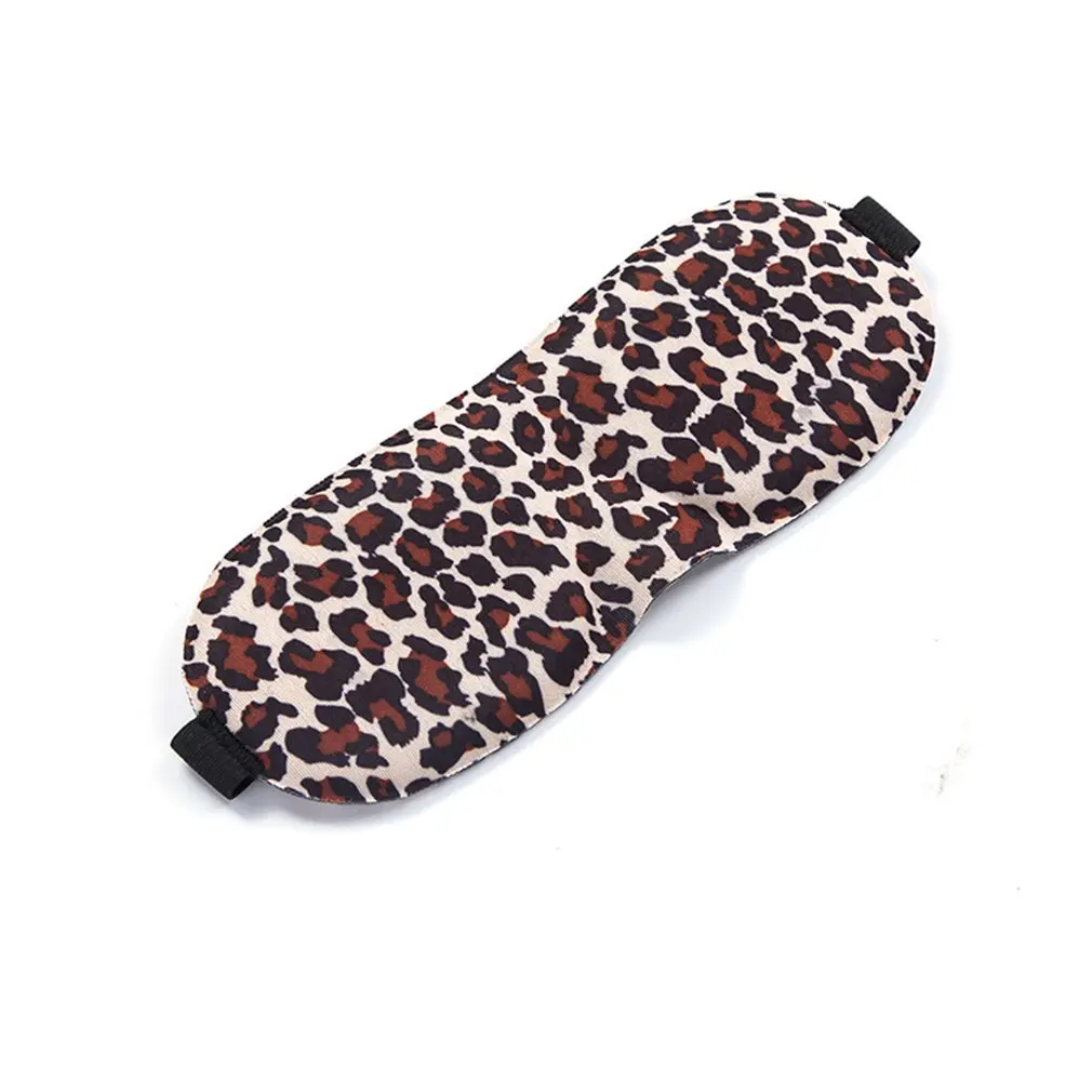 Leopard Маска для глаз 3D стерео очки для сна затеняющий светильник для сна и дышащая маска для мужчин и женщин для обеда для сна защита глаз - Цвет: Leopard