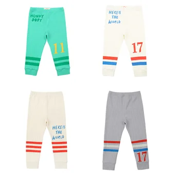 

Pre-sale 2020 Summer Cotton Girls Leggings Spring and Summer New Ins Children's Clothing Bebe Kids Pants Boys Letter Pants