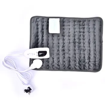 

1pcs 3 Heat Controller EU Plug 40*30cm Microplush Electric Heating Pad for Abdomen Waist Back Pain Relief Winter Warmer