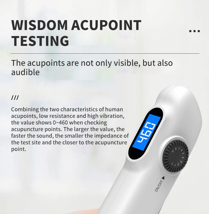 Acupuncture Meridian Pen With LCD 13